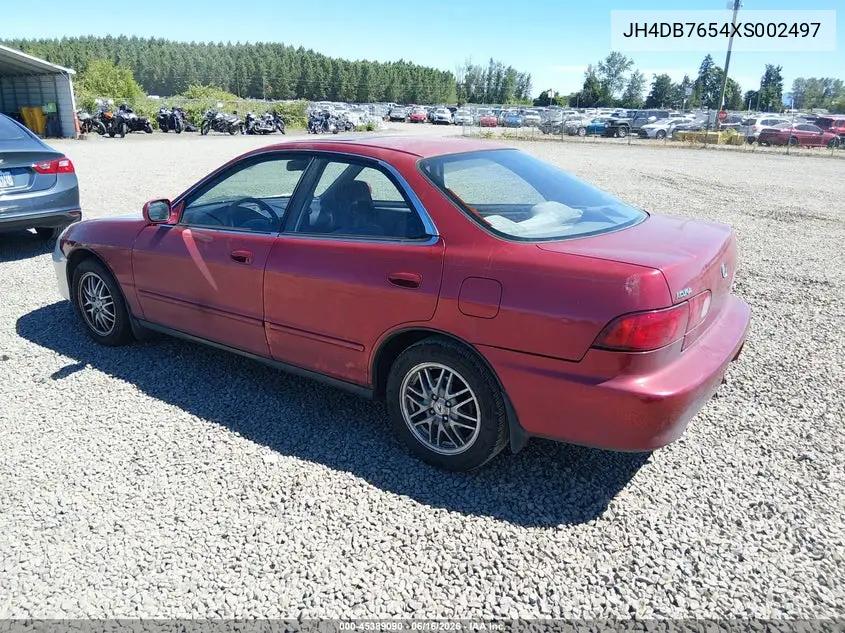 1999 Acura Integra Ls VIN: JH4DB7654XS002497 Lot: 45389090