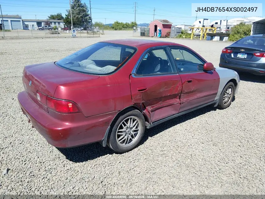 1999 Acura Integra Ls VIN: JH4DB7654XS002497 Lot: 45389090