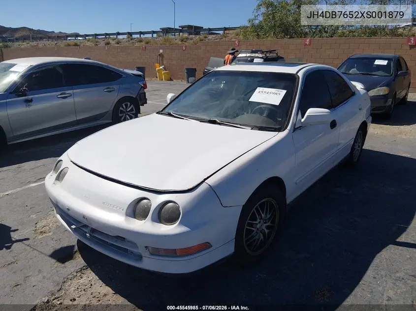 1999 Acura Integra Ls VIN: JH4DB7652XS001879 Lot: 45545985
