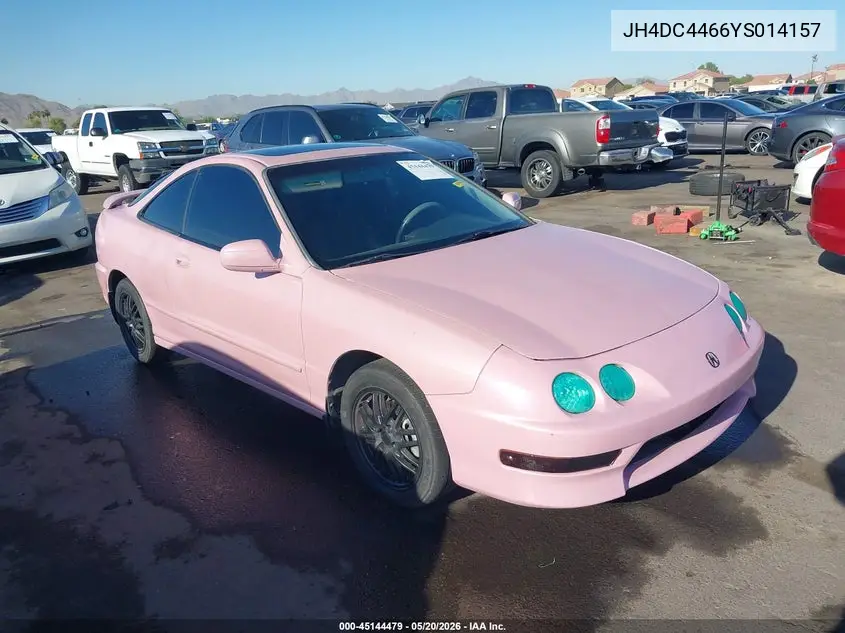 2000 Acura Integra Gs VIN: JH4DC4466YS014157 Lot: 45144479