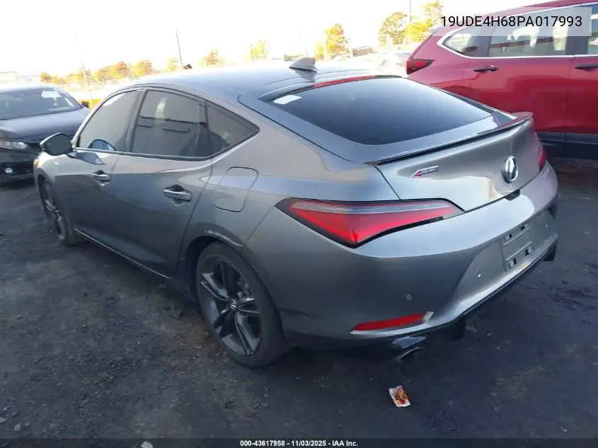 19UDE4H68PA017993 2023 Acura Integra A-Spec Technology