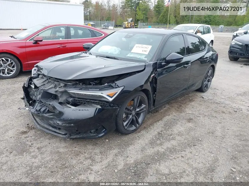 2023 Acura Integra A-Spec Technology VIN: 19UDE4H6XPA027201 Lot: 45118282