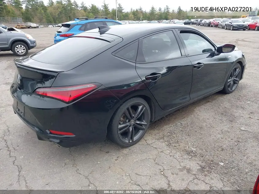 2023 Acura Integra A-Spec Technology VIN: 19UDE4H6XPA027201 Lot: 45118282