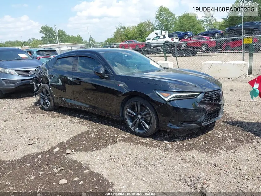 2023 Acura Integra A-Spec Technology VIN: 19UDE4H60PA000265 Lot: 45141961