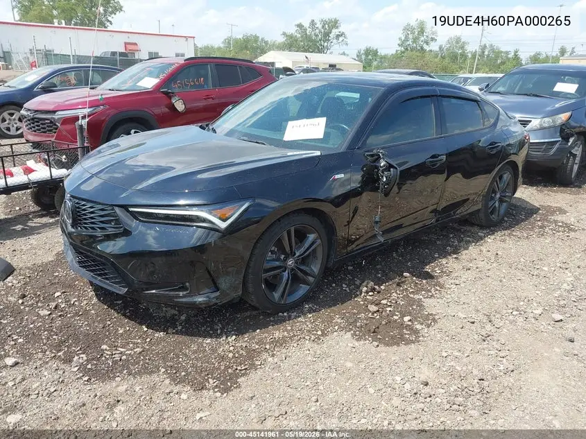 2023 Acura Integra A-Spec Technology VIN: 19UDE4H60PA000265 Lot: 45141961