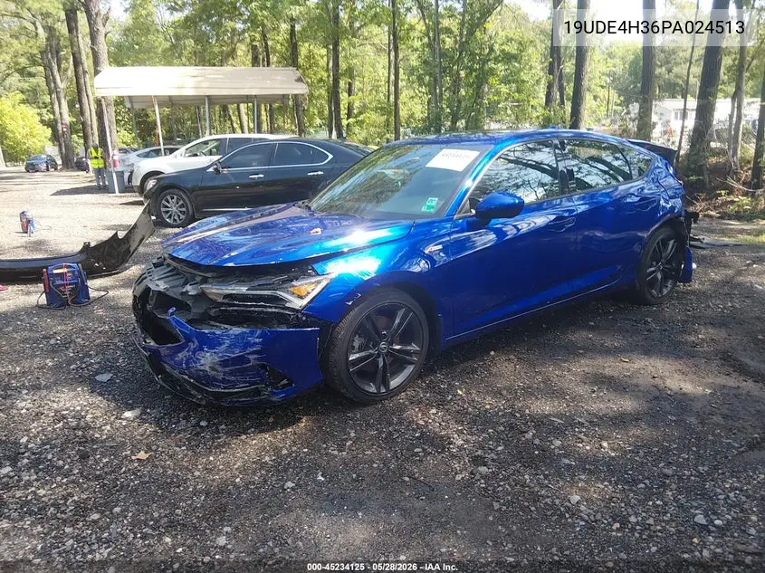 2023 Acura Integra A-Spec VIN: 19UDE4H36PA024513 Lot: 45234125