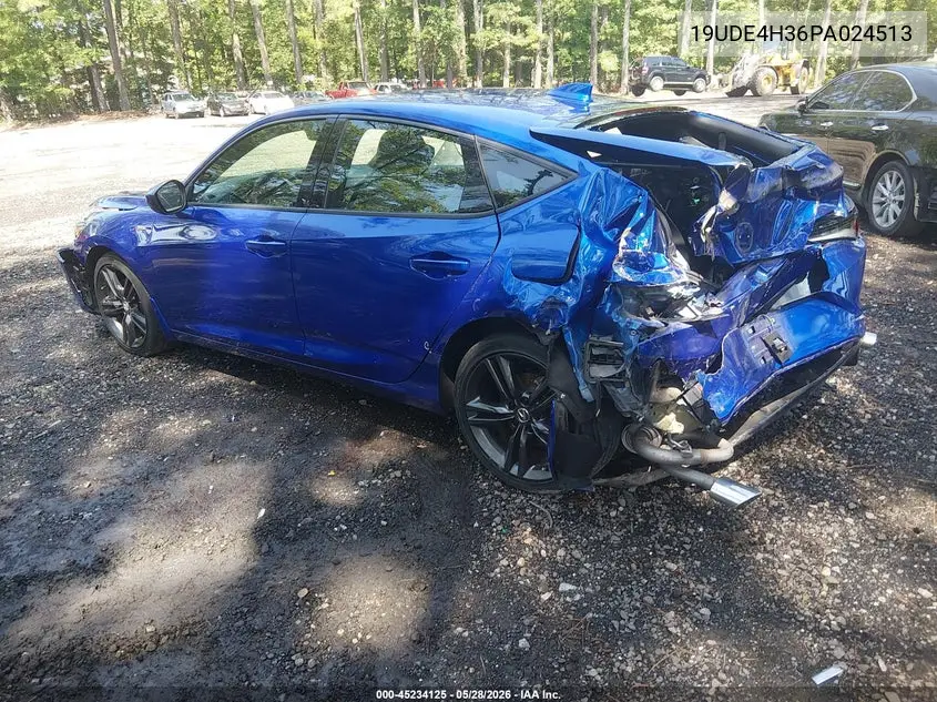 2023 Acura Integra A-Spec VIN: 19UDE4H36PA024513 Lot: 45234125