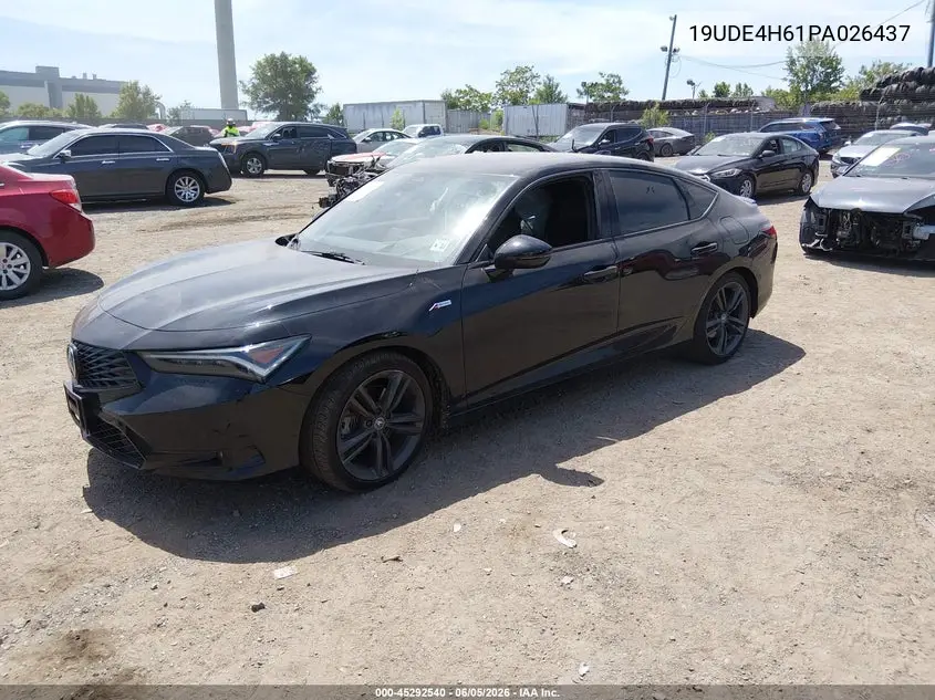 2023 Acura Integra A-Spec Technology VIN: 19UDE4H61PA026437 Lot: 45292540