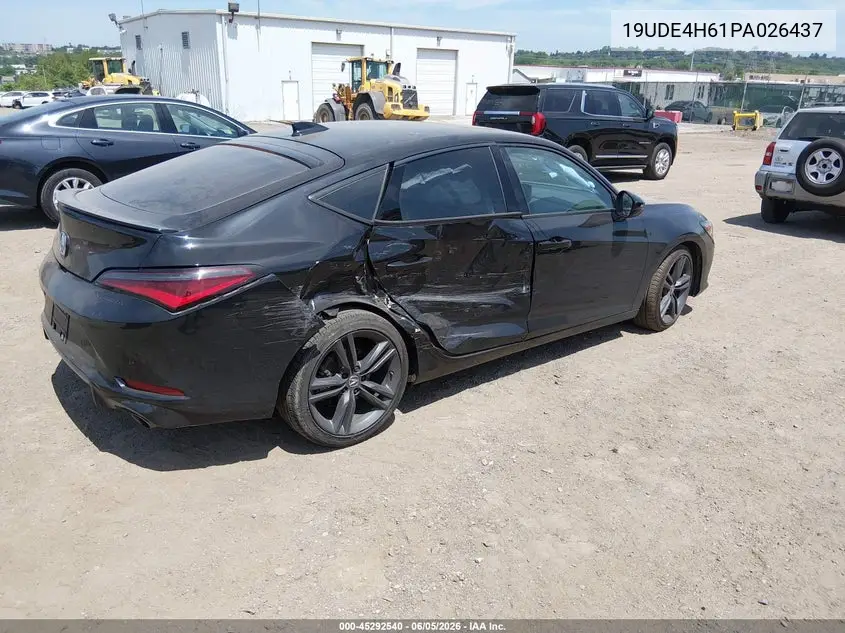 2023 Acura Integra A-Spec Technology VIN: 19UDE4H61PA026437 Lot: 45292540