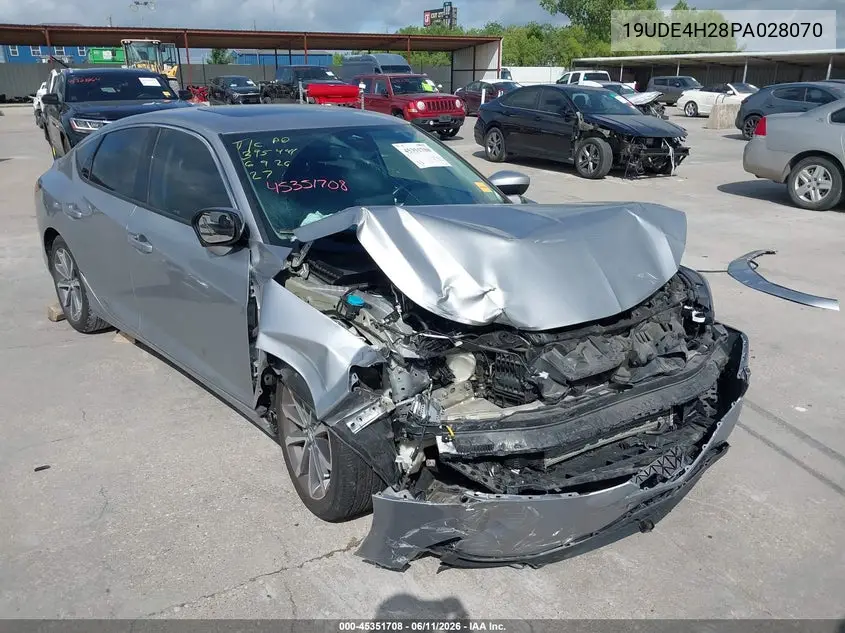 2023 Acura Integra VIN: 19UDE4H28PA028070 Lot: 45351708