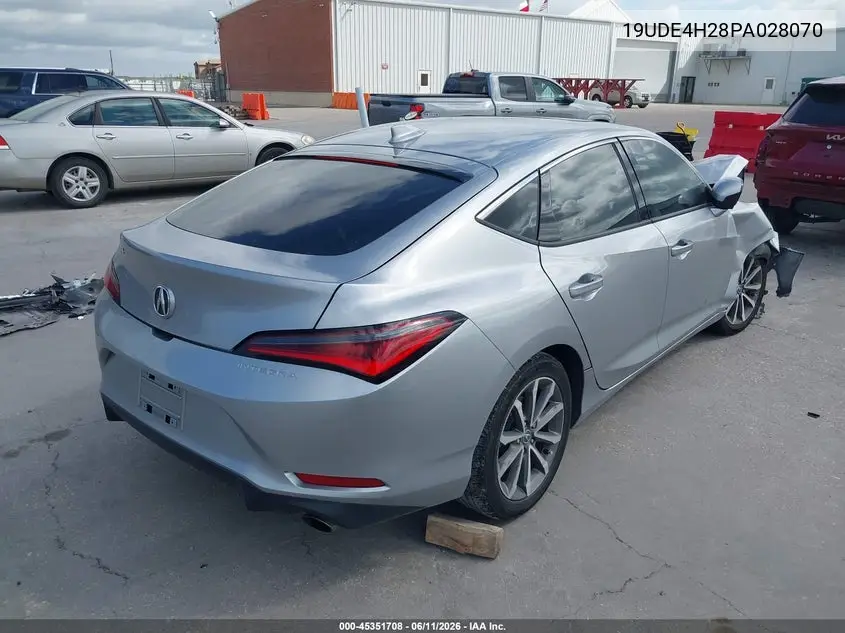 2023 Acura Integra VIN: 19UDE4H28PA028070 Lot: 45351708