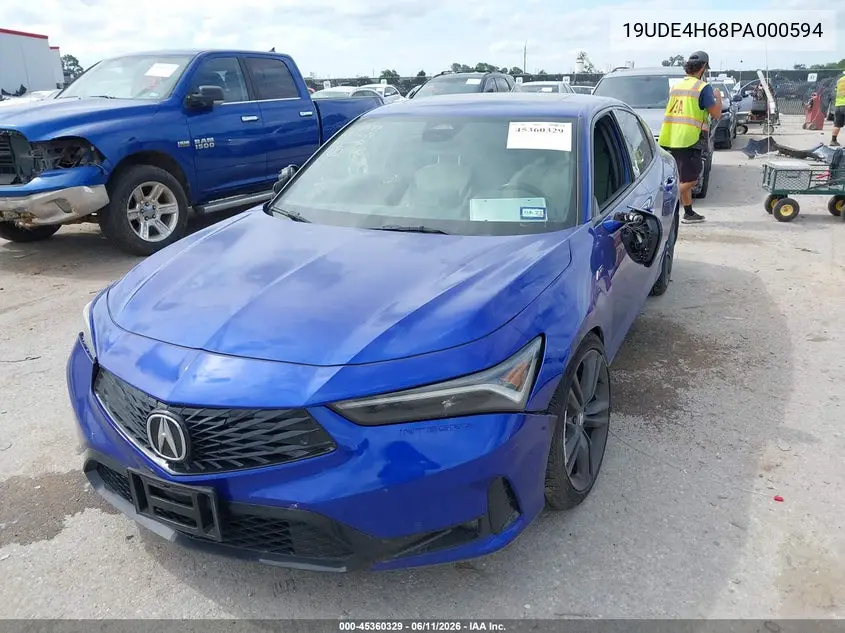 2023 Acura Integra A-Spec Technology VIN: 19UDE4H68PA000594 Lot: 45360329