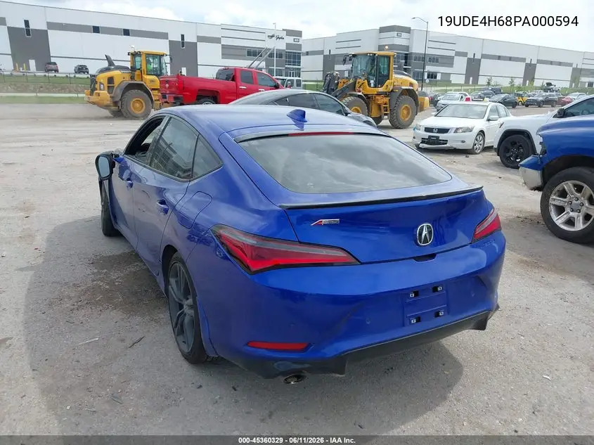 2023 Acura Integra A-Spec Technology VIN: 19UDE4H68PA000594 Lot: 45360329