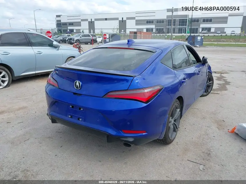 2023 Acura Integra A-Spec Technology VIN: 19UDE4H68PA000594 Lot: 45360329