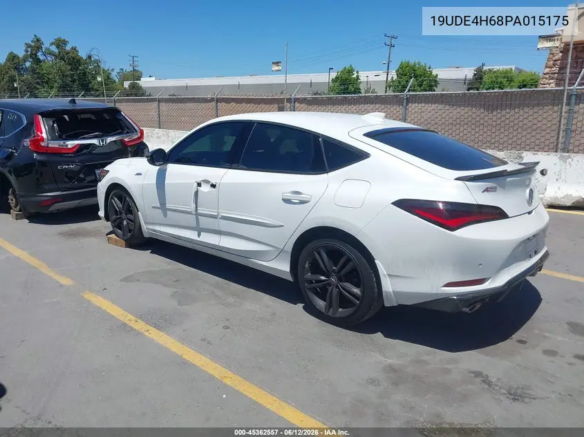 2023 Acura Integra A-Spec Technology VIN: 19UDE4H68PA015175 Lot: 45362557