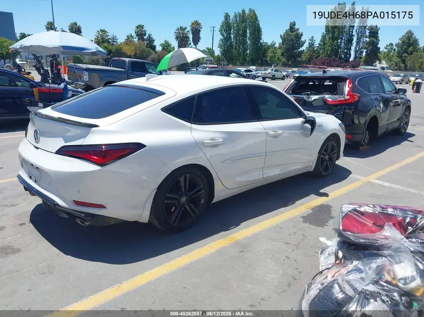 2023 Acura Integra A-Spec Technology VIN: 19UDE4H68PA015175 Lot: 45362557