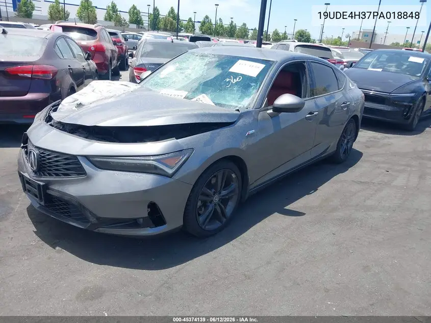 2023 Acura Integra A-Spec VIN: 19UDE4H37PA018848 Lot: 45374139