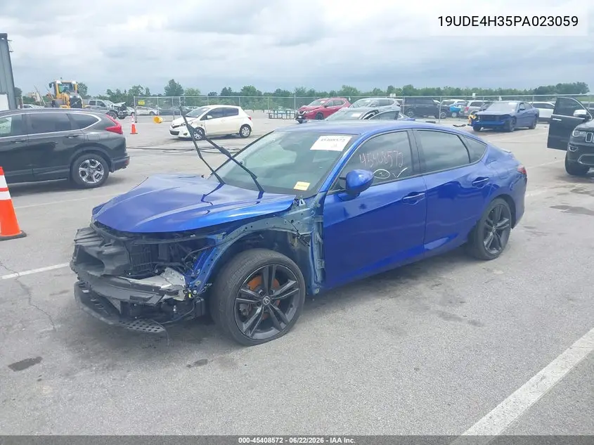 2023 Acura Integra A-Spec VIN: 19UDE4H35PA023059 Lot: 45408572