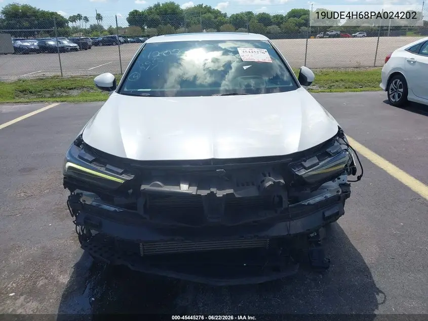 2023 Acura Integra A-Spec Technology VIN: 19UDE4H68PA024202 Lot: 45445276