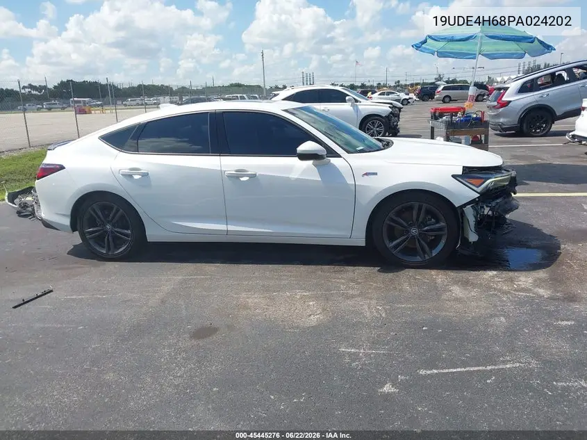 2023 Acura Integra A-Spec Technology VIN: 19UDE4H68PA024202 Lot: 45445276