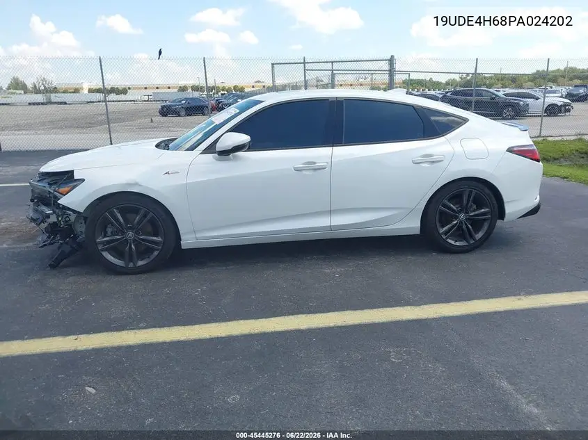 2023 Acura Integra A-Spec Technology VIN: 19UDE4H68PA024202 Lot: 45445276