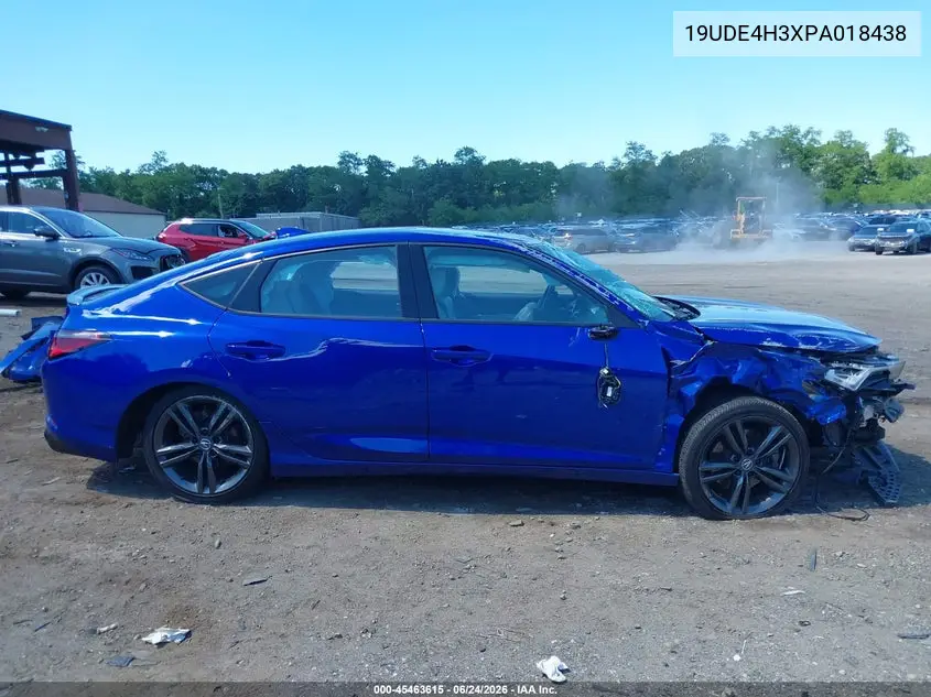 2023 Acura Integra A-Spec VIN: 19UDE4H3XPA018438 Lot: 45463615