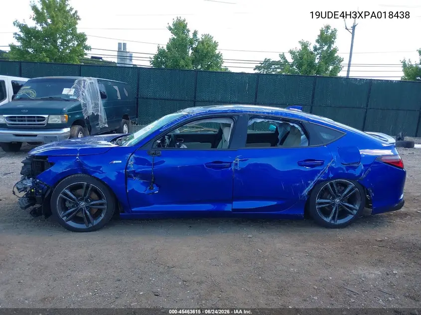 2023 Acura Integra A-Spec VIN: 19UDE4H3XPA018438 Lot: 45463615