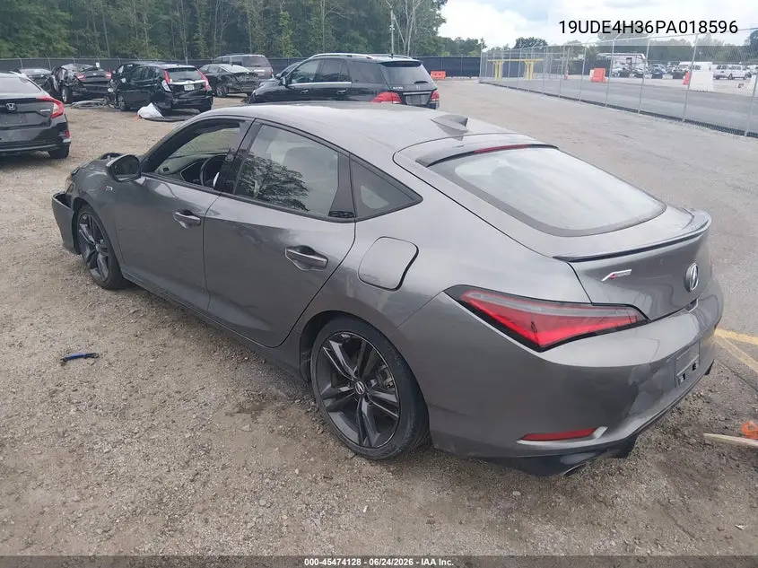 2023 Acura Integra A-Spec VIN: 19UDE4H36PA018596 Lot: 45474128