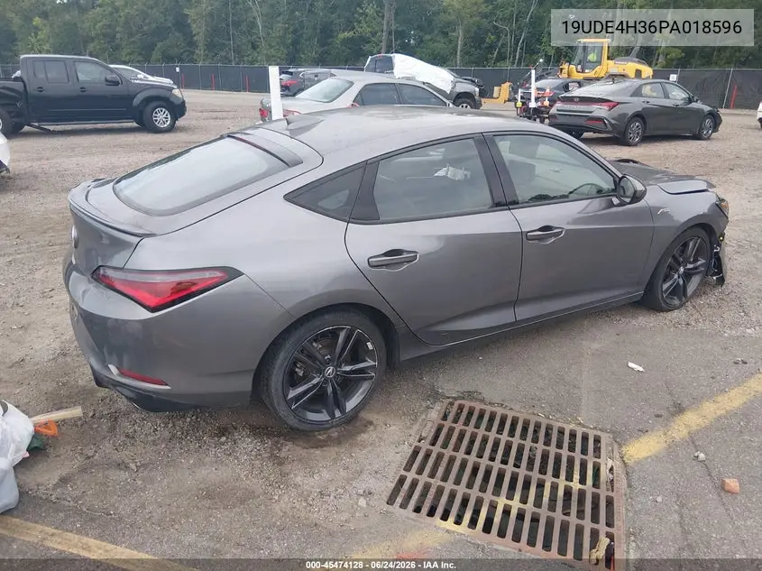 2023 Acura Integra A-Spec VIN: 19UDE4H36PA018596 Lot: 45474128