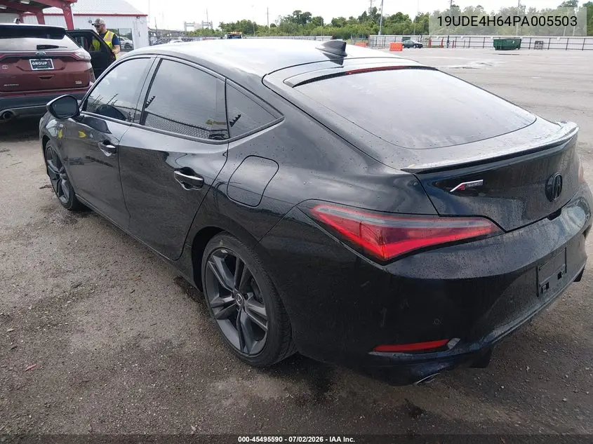 2023 Acura Integra A-Spec Technology VIN: 19UDE4H64PA005503 Lot: 45495590