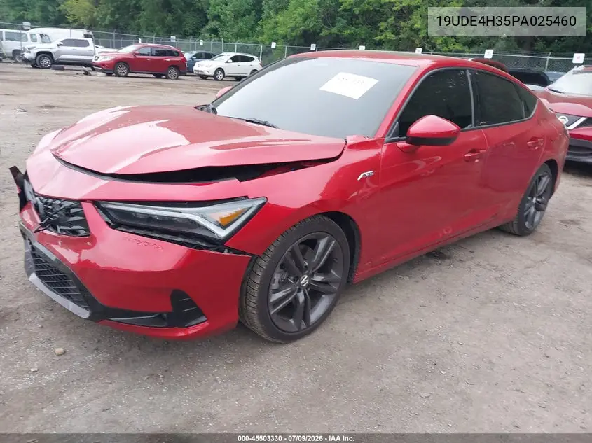 2023 Acura Integra A-Spec VIN: 19UDE4H35PA025460 Lot: 45503330