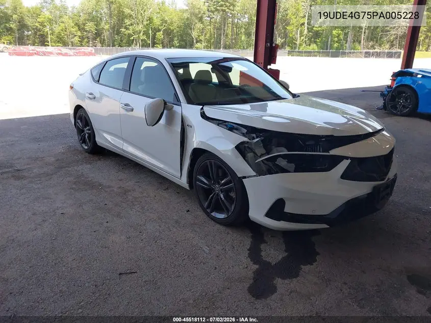 2023 Acura Integra A-Spec Technology VIN: 19UDE4G75PA005228 Lot: 45518112