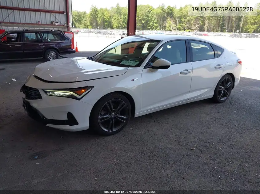 2023 Acura Integra A-Spec Technology VIN: 19UDE4G75PA005228 Lot: 45518112