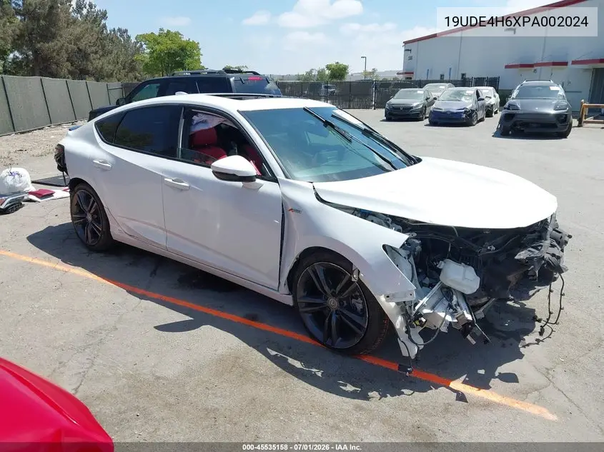 2023 Acura Integra A-Spec Technology VIN: 19UDE4H6XPA002024 Lot: 45535158