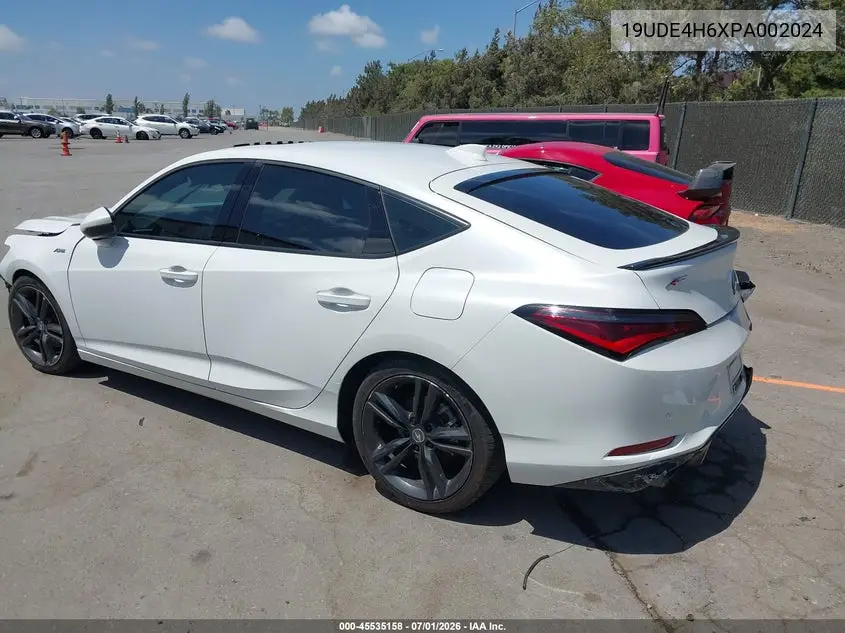 2023 Acura Integra A-Spec Technology VIN: 19UDE4H6XPA002024 Lot: 45535158