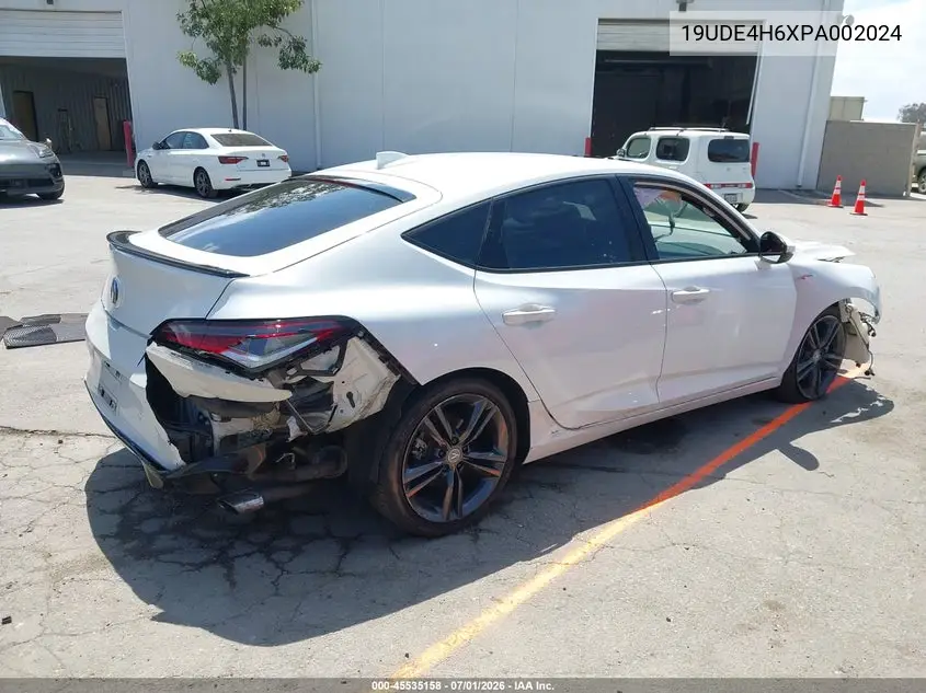 2023 Acura Integra A-Spec Technology VIN: 19UDE4H6XPA002024 Lot: 45535158