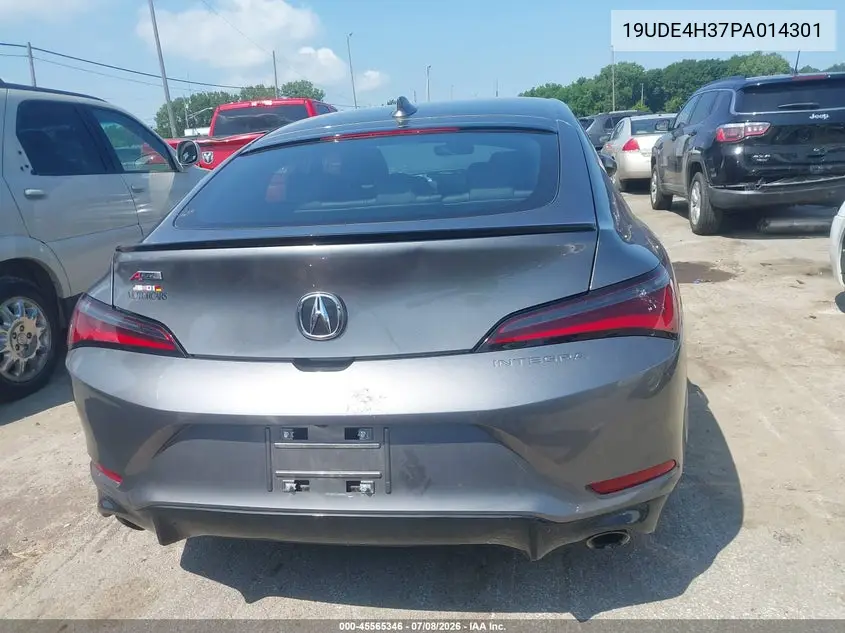 2023 Acura Integra A-Spec VIN: 19UDE4H37PA014301 Lot: 45565346