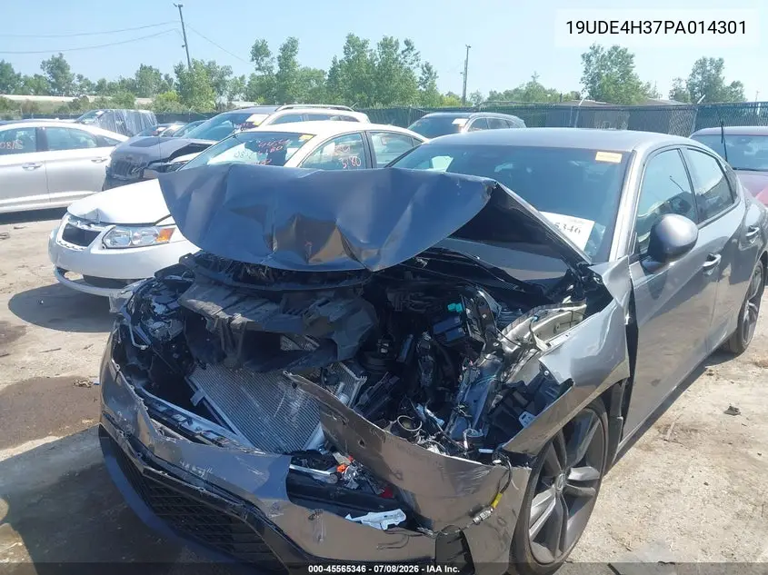 2023 Acura Integra A-Spec VIN: 19UDE4H37PA014301 Lot: 45565346