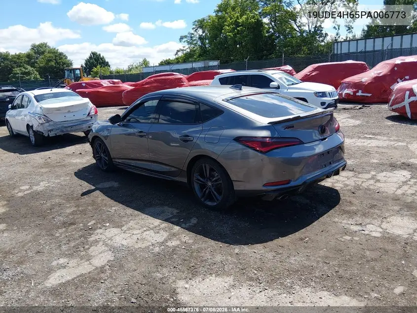 2023 Acura Integra A-Spec Technology VIN: 19UDE4H65PA006773 Lot: 45567376