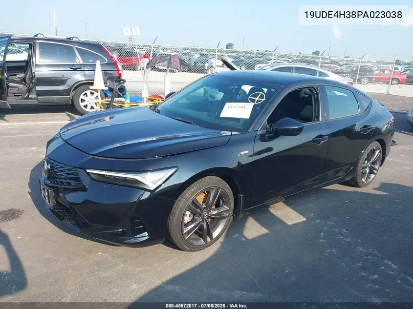 2023 Acura Integra A-Spec VIN: 19UDE4H38PA023038 Lot: 45572017