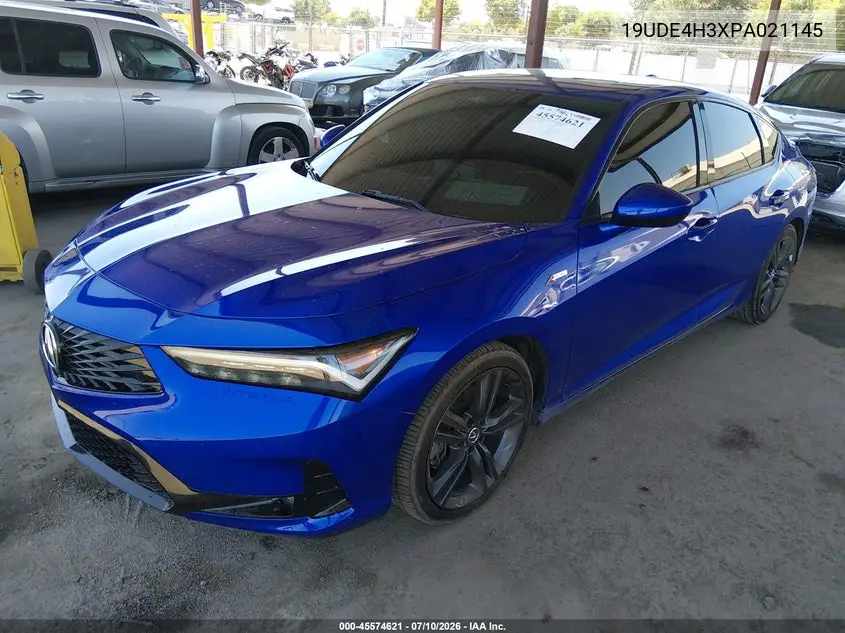 2023 Acura Integra A-Spec VIN: 19UDE4H3XPA021145 Lot: 45574621