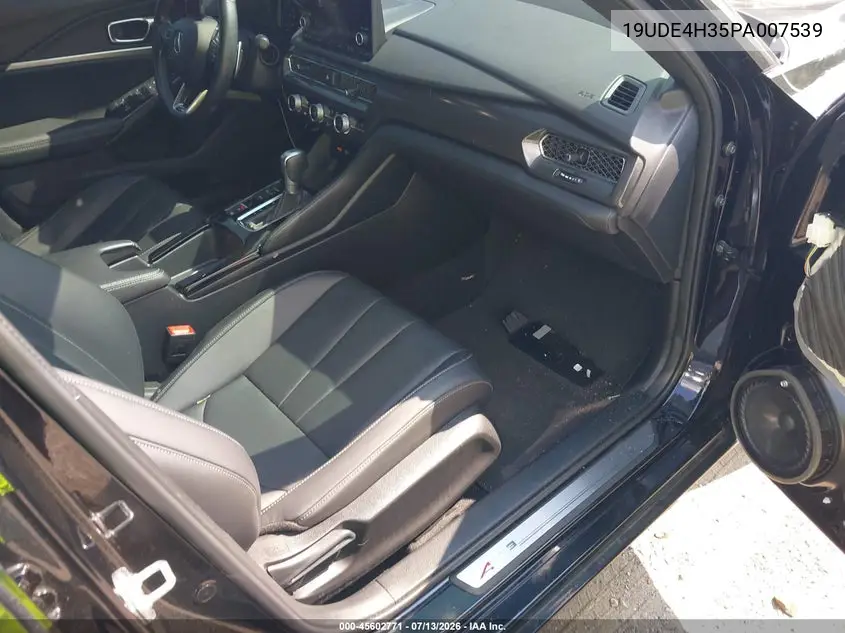 2023 Acura Integra A-Spec VIN: 19UDE4H35PA007539 Lot: 45602771