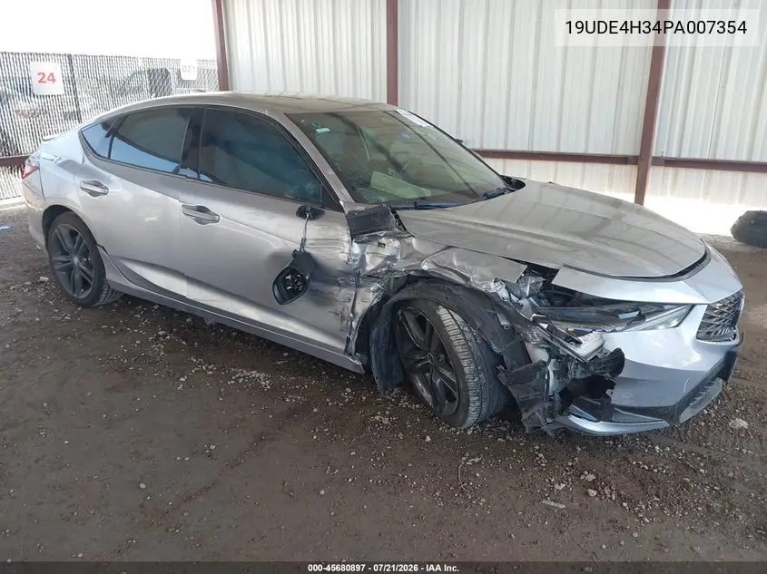 2023 Acura Integra A-Spec VIN: 19UDE4H34PA007354 Lot: 45680897