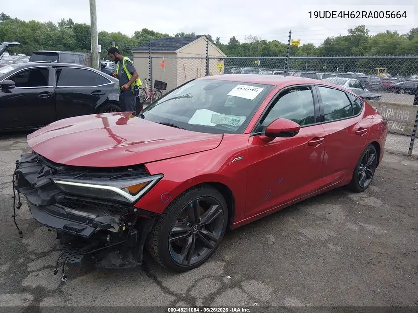 2024 Acura Integra A-Spec Technology VIN: 19UDE4H62RA005664 Lot: 45211084