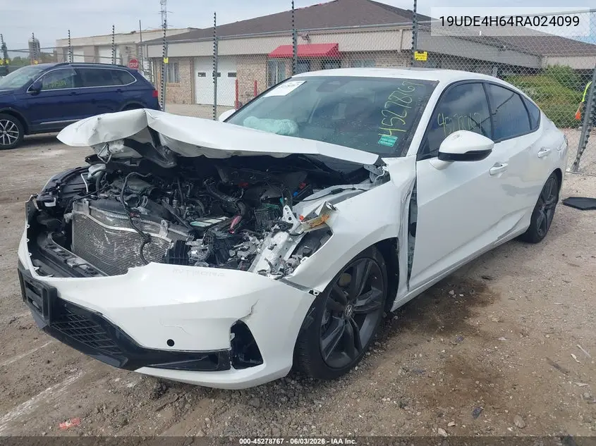 2024 Acura Integra A-Spec Technology VIN: 19UDE4H64RA024099 Lot: 45278767