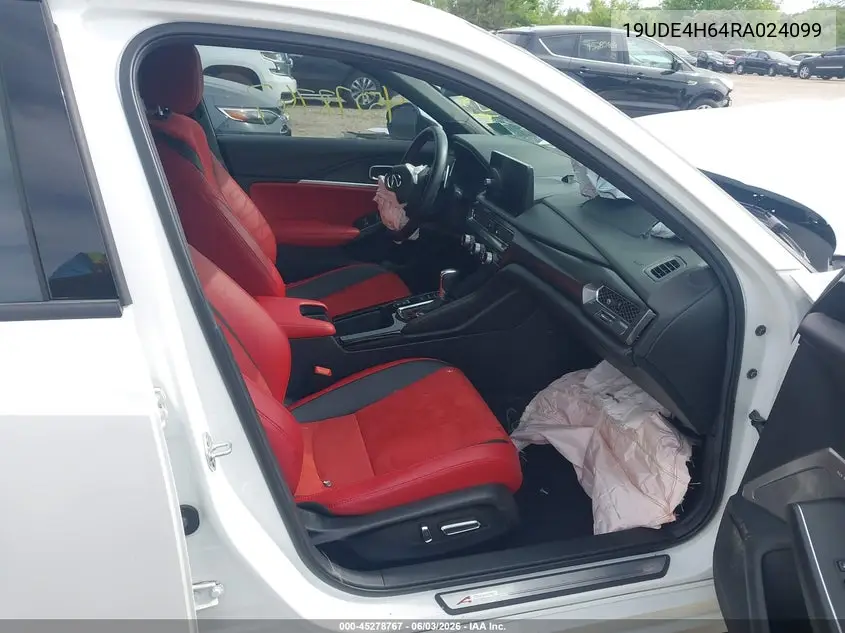2024 Acura Integra A-Spec Technology VIN: 19UDE4H64RA024099 Lot: 45278767