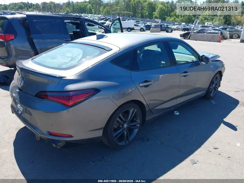 2024 Acura Integra A-Spec Technology VIN: 19UDE4H69RA021313 Lot: 45311608