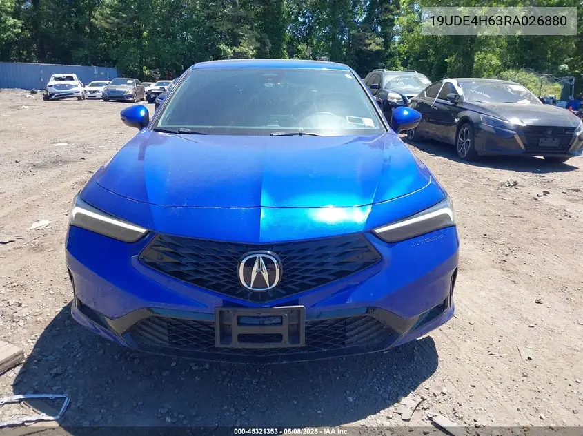 2024 Acura Integra A-Spec Technology VIN: 19UDE4H63RA026880 Lot: 45321353