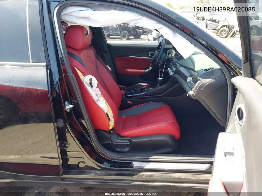 2024 Acura Integra A-Spec VIN: 19UDE4H39RA020085 Lot: 45325466