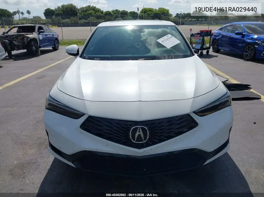 2024 Acura Integra A-Spec Technology VIN: 19UDE4H61RA029440 Lot: 45362562